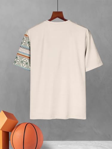 Image of BULLMER Trendy Clothing Set with Oversized T-Shirt & Pants Co-ords for Men