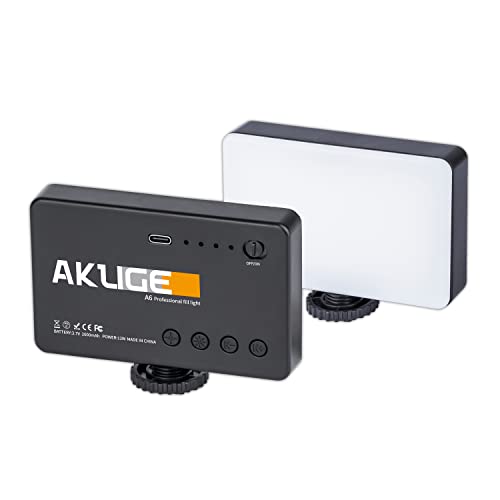 A6 LED Video Light 2000mAh Rechargeable Portable Light for Photography Camera Light 2500-6500K/91Pcs Lamp Beads Suitable for Photography/Video Conference/Vlog A6 LED Video Light 2000mAh Rechargeable Portable Light for Photography Camera Light 2500-6500K/91Pcs Lamp Beads Suitable for Photography/Video Conference/Vlog