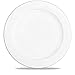 Kadida Churchill -Service Plate Platte- Durchmesser: Ø 33cm, Farbe wählbar (White)