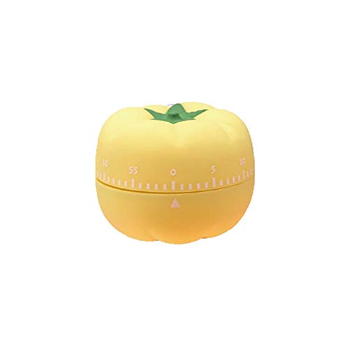 Nobenx Minuteur Minuterie for Cuisson minuterie de Cuisine Outils Accessoires 60 Minutes Fruit de Cuisine Outil (Color : Yellow) Cover