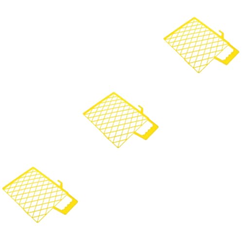 SHINEOFI 3 Piezas Rejilla de Pintura de Plástico para Bandeja con Divisores para Organización y Filtración Proyectos de Pintura