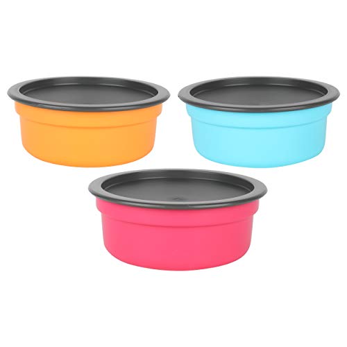 Image of Asian Plastoware Dynamic Airseal Popular Container Set, 600m, Pack of 3
