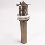  Ancien drain en cuivre évier vintage bassin en pierre bassin bassin rebond salle de bain lavage rabat accessoires piscine lavabo,1 antique rabat drainage non-trou