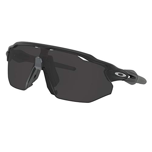 Image of Dark Black Radar EV Advancer Lenses & Earsocks Replacement for Oakley Sunglass OO9442 Polarized