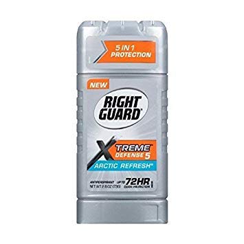 Right Guard Xtreme Defense 5 Arctic Refresh Antiperspirant 2.6 oz (Pack of 7)