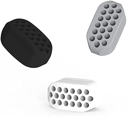 Tustao Generation Jaw Exerciser Ball Food Grade Silicone Chewing Device Silicone Jaw Exerciser Tablets Jawline Exercise Jawline Sculptor Facial Fitness Accessories Exerciser for Men & Women
