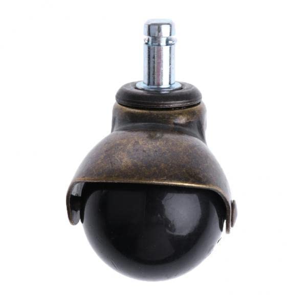 2x2'' Caster Classics Antique Brass Ball Chair Caster Furniture Wheel-image-33