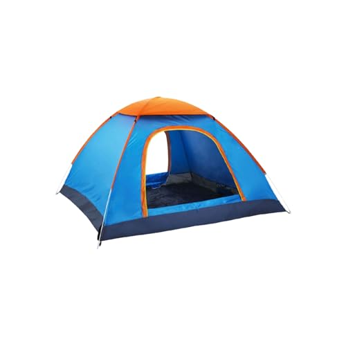 Carpa de camping automática plegable portátil azul miniatura 1