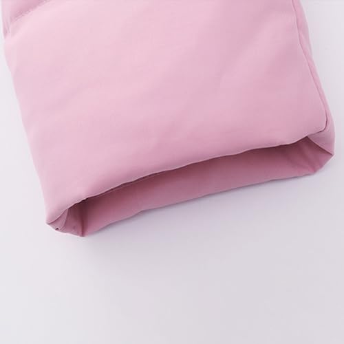 Toddler Kids Puffer Hooded Down Coat Set Winter Thicken Warm Snowsuit & Snow Bib Pants 2Pcs Ski Suits Outfit4