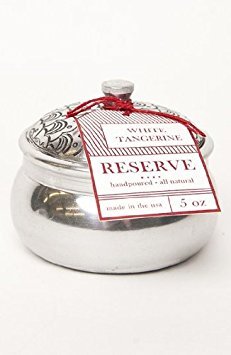 Aspen Bay Reserve Silver Tin Candle - White Tangerine