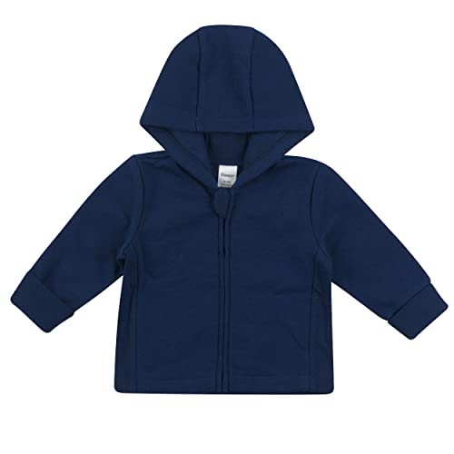 Image of Hanes unisex-baby Hanes, Zippin Soft 4-way Stretch Fleece Hoodie, Babies and Toddlers