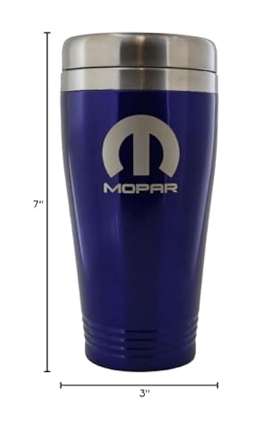 AU-TOMOTIVE GOLD Travel Mug for Mopar (Blue)