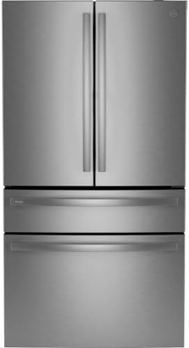 GE Profile 28.7 cu. ft. 4-Door French Door Refrigerator in Stainl...