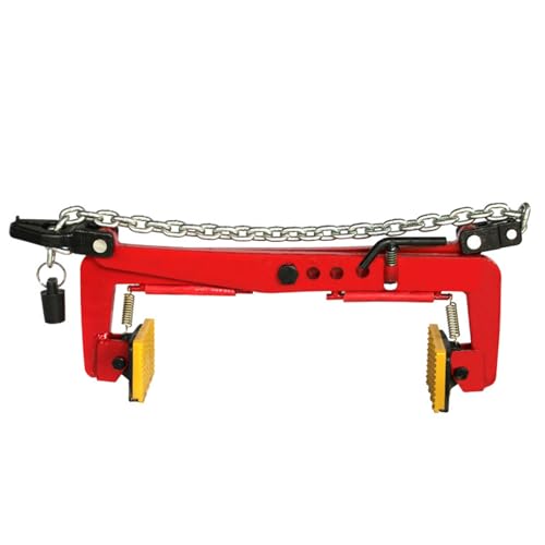 Heavy Duty Lifting Clamps, Adjustable Horizontal Plate Clamp,Heavy Duty Steel Lifting Clamps with Adjustable Opening, 23In Vertical Plate for Lifting and Transporting,26in
