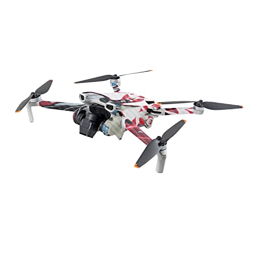 Image of MightySkins Carbon Fiber Skin Compatible with DJI Mini 3 - Graffiti Mash Up | Protective, Durable Textured Carbon Fiber Finish | Easy to Apply