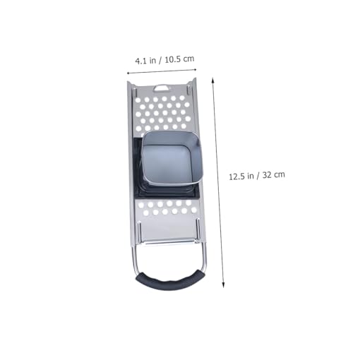 Rallador Profesional PRETYZOOM de Acero y ABS miniatura 2