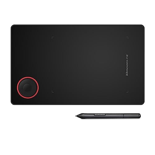Tableta gráfica de dibujo digital Huiop G50 con zona de trabajo de 5x3 pulgadas
