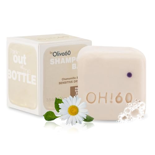 OLIVA 60 Chamomile Honey Shampoo Bar