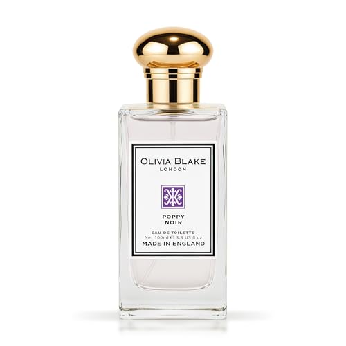 Poppy Noir Eau de Cologne Spray – Fruity Floral Unisex Cologne with Iris, Tonka &amp; Musk Notes, 3.3 fl oz