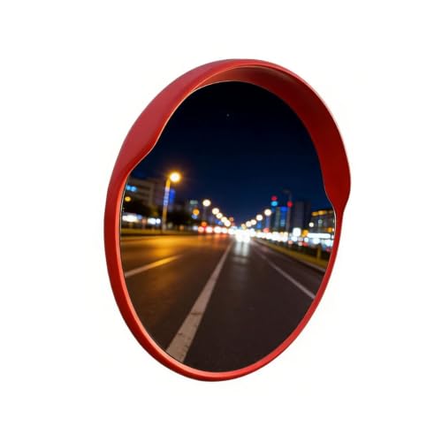 Espejo convexo de seguridad vial de 55cm para salida de garaje exterior