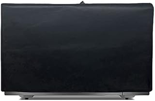 Wanty Heat-Resistant Waterproof Dust-Proof Microwave Oven Grill Cover Protector, Nylon Fabric Dust Case Protections for Toshiba EM131A5C-BSML-EM45PIT(SS) Oven, Black, 23.22x20.47x13.38inch
