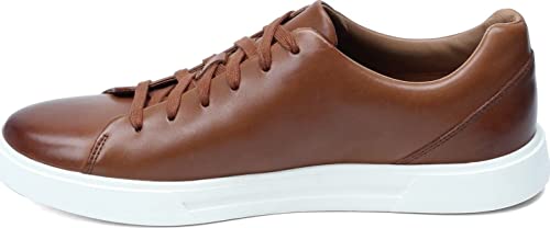 Clarks Men's Un Costa Lace Sneaker, British Tan Leather, 103