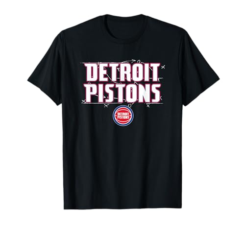 NBA Detroit Pistons Playbook Logo T-Shirt
