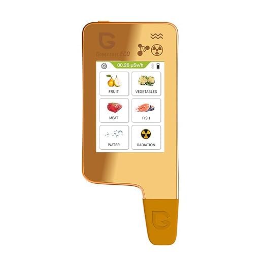 Greennovo Geiger Counter Nitrate Tester Fruit Vegetable Meat TDS Water Tester Radiation Meter Radiation Meter Nitrate Tester Geiger Counter dosimeter