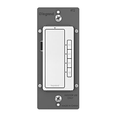 P&S Legrand Radiant 4-Button Digital Rocker Wall Light Switch Cover
