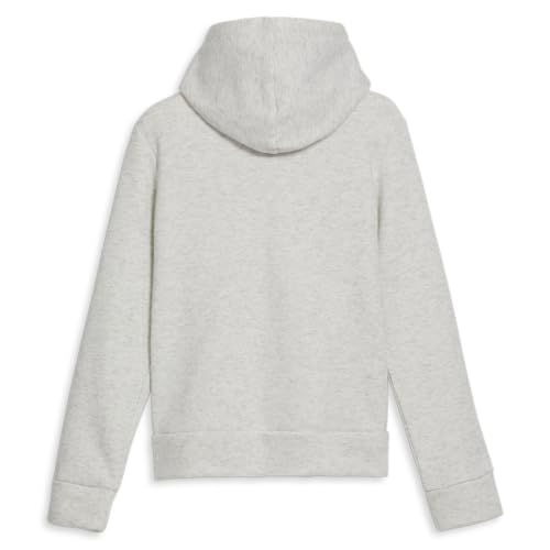 PUMA Kids Girls Core Pack Fleece Hoodie Casual Outerwear Casual - White2