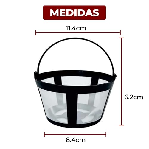 Opiniones de Filtros y repuestos para cafeteras los mejores 10. 11 Filtros y repuestos para cafeteras marca Mebix TRD (2)
