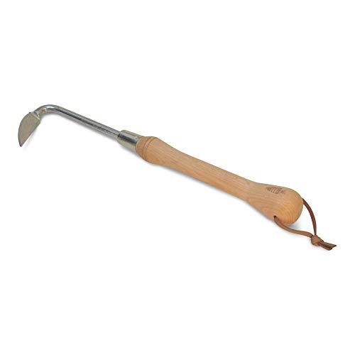 Cape Cod Weeder Stainless Steel with Wood Handle | by Baga Goodies