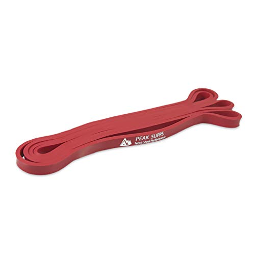 Peak Supps Heavy Duty Resistance Bands - (Red Up To 10kg Stretch) - Pull Up Assistance