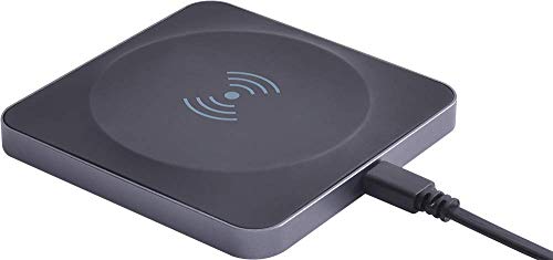 Bigben Connected INDUCBASE1075WB - Cargador (Indoor, Micro USB, Cargador inalámbrico, Black)