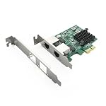 10Gtek – 10Gtek 100M/1000M/2.5G NIC Netzwerkkarte, Dual RJ-45 Port, m