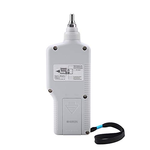 AS63A Digitales Vibrationsmessgerät mit LCD-Display, Vibrationsanalysator und Vibrationstester für Industrieanlagen und Wartung. Hochpräziser Vibrationssensor für