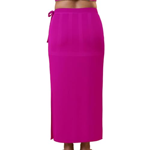 Image of dermawear Women Blended Fabric Saree Shapewear Petticoat (SS-406)