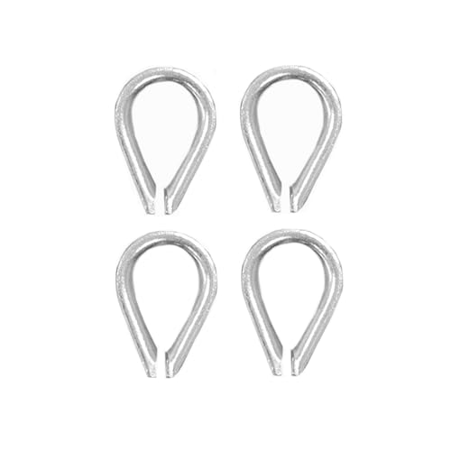 Kit de cable de tensión multiusos Titan Fibres | Cable galvanizado de servicio pesado para uso interior y exterior – Opciones de 50FT o 100FT (1, 100ft) miniatura 5