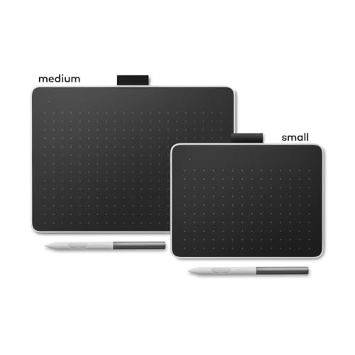 Image of Wacom One Medium, Bluetooth Graphic Drawing Tablet with Pen + Software | Battery-free pen, works with Mac, Windows & Chromebook. Ideal for creative beginners, office work & students