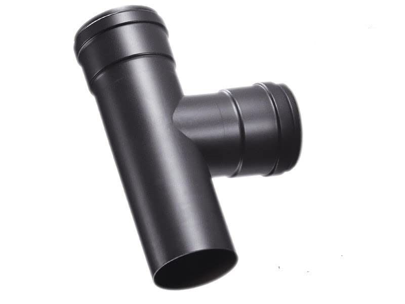 PFIFF Raccordo A T Per Coda Cinghia | Adattatore Per Canale Sella | Colore Nero | Compatibile Con Selle Pony