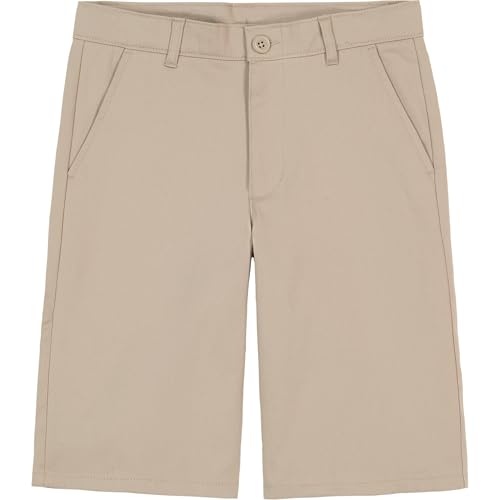 Image of Nautica Boys' School Uniform Flat Front Twill Short