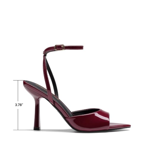 Image of DREAM PAIRS Women's Stiletto Kitten Heeled Sandals