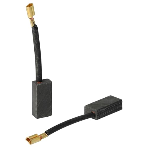 vhbw 2x balais charbon 5 x 8 x 16 mm compatible avec Fein FMM 250, FMM 250Q, FMT 250Q outil électrique, outil multifonction, gris foncé