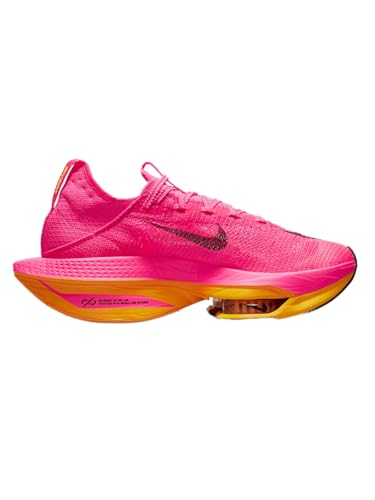 Nike Air Zoom Alphafly Next Flyknit 2 - HYPER PINK BLACK LASER ORANGE WHITE, 9