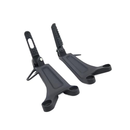 Repose-Pieds Arrière pour CBR 600RR 2003-2004 Noir et Argent - Marchepied Passager Moto