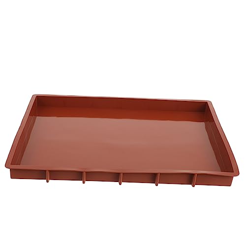 SOLUSTRE Silicone Bread Baking Mold Non Stick DIY Cake Pan Capacity Rectangular Loaf Pan for Toast and Reusable Silicone Baking Molds for Home Use