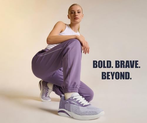 Image of LOUIS STITCH Women's Lightweight Athleisure Sport Shoes | Lightweight Casual Sneakers | Lace-Up Sneaker and Athleisure Wear| Perfect for Casual, Gym & Travel Wear | LSLD-ATH