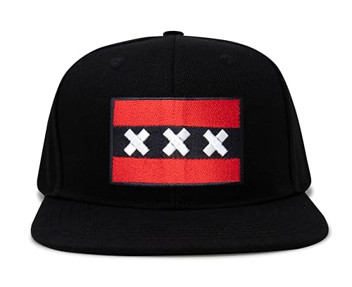 Image of International Tie City Hat for Men and Women, Adjustable Snapback Trucker Baseball Cap with Embroidered Patch