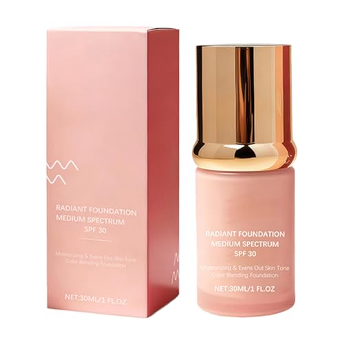Pruojhw de tinte fluido – 30 ml de larga duración e impermeable, corrector de tinte líquido, maquillaje para viajes de negocios, casa, al aire libre, escuela y novias