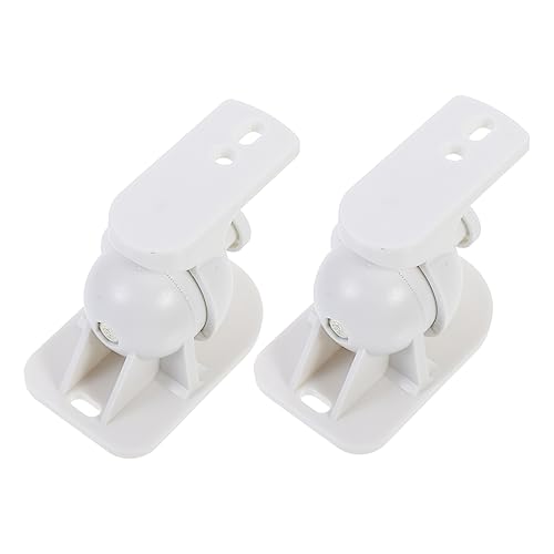 HOMSFOU 2sets Per Altoparlanti Regolabili Staffe Per Diffusori Stereo Inclinabili e Girevoli Theatre